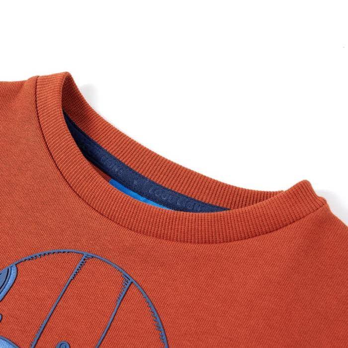 Sweat-shirt pour enfants rouillé clair 92/104/116/128/140