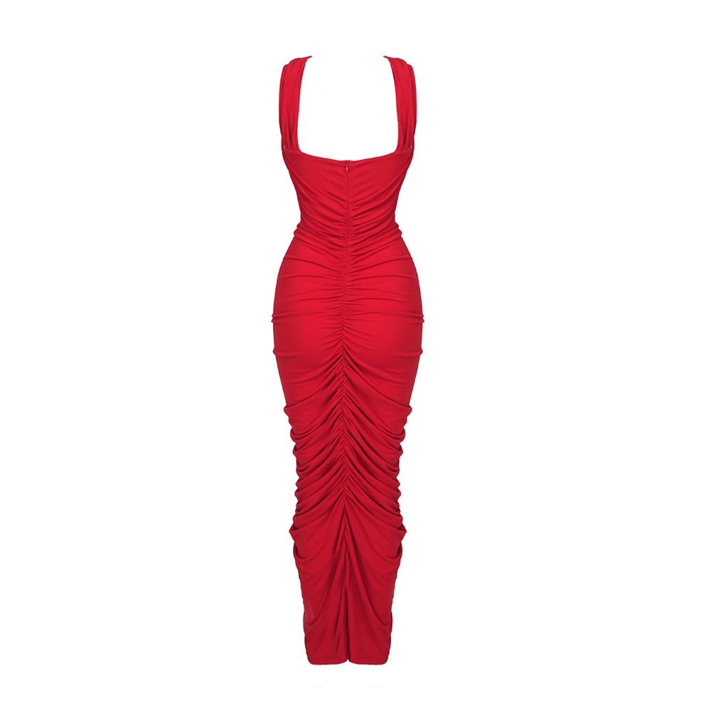 2025 European Bestselling Elegant Backless Slit Long Dress for Women