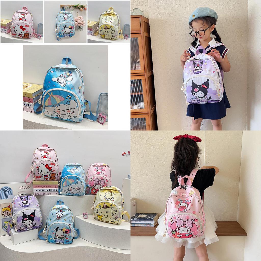 Cute Cartoon Lightweight Kids Backpack Fashionable Durable Nylon For School And Travel