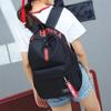 Fashion trend backpack for men and women, high school student bag, large capacity, Korean version of the