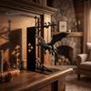 Fantasy Decor for Library Magical Floating Dragon Bookshelf Lamp, Warm LED Night Light, Atmospheric Reading Light Nook Decor, Unique Gift Lovers
