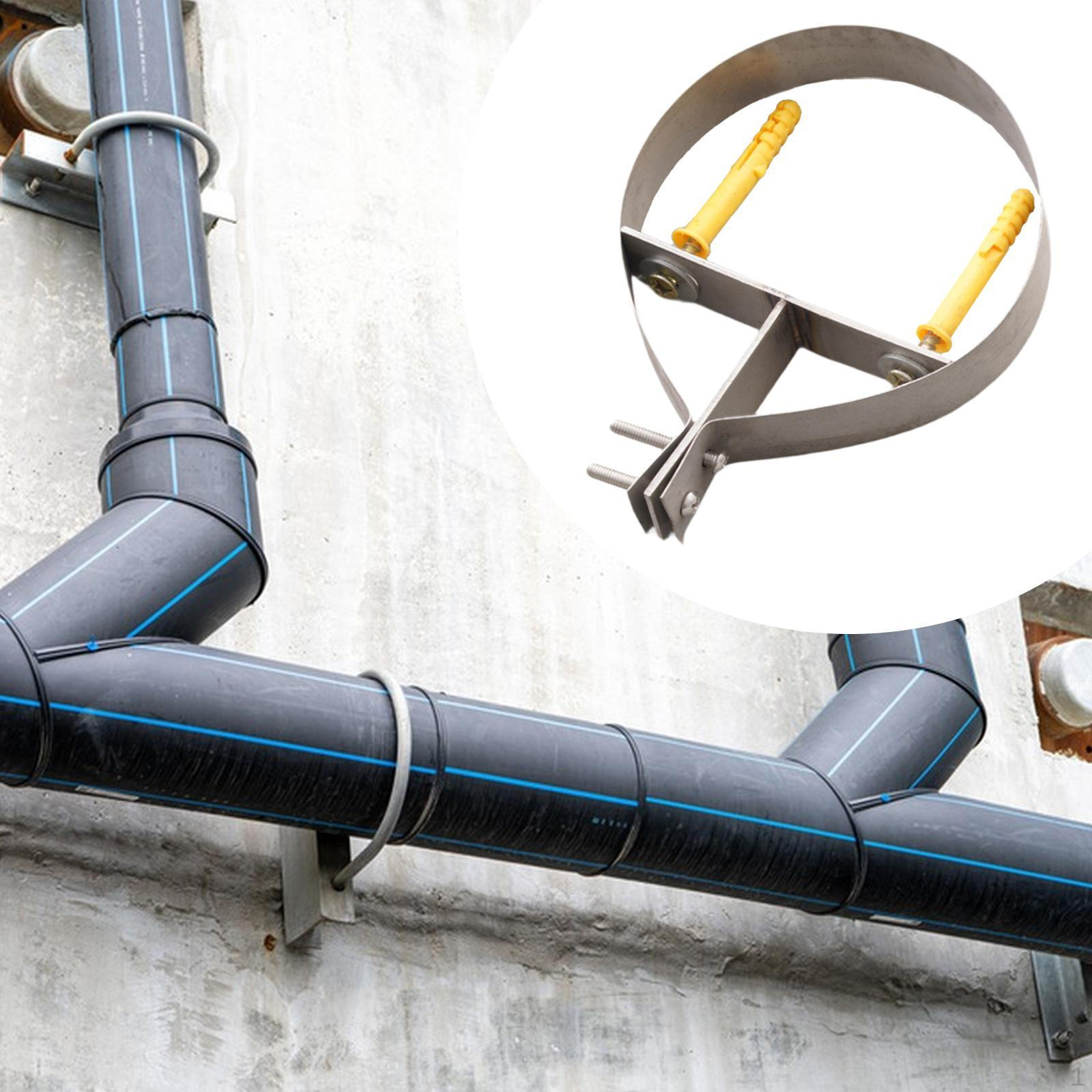 

5,3-дюймовый 135-мм кронштейн для дымоходной трубы для дымохода и печи серебряный