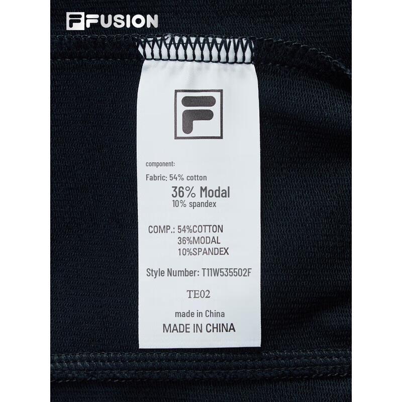 FILA FUSION Women's 2025 Fall Slim-Fit Knitted Long-Sleeve Hooded Jacket