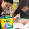 Crayola Marker 12 Bold Product Number 587812 Water-Removable Pens, Colors, Tip, Authentic,