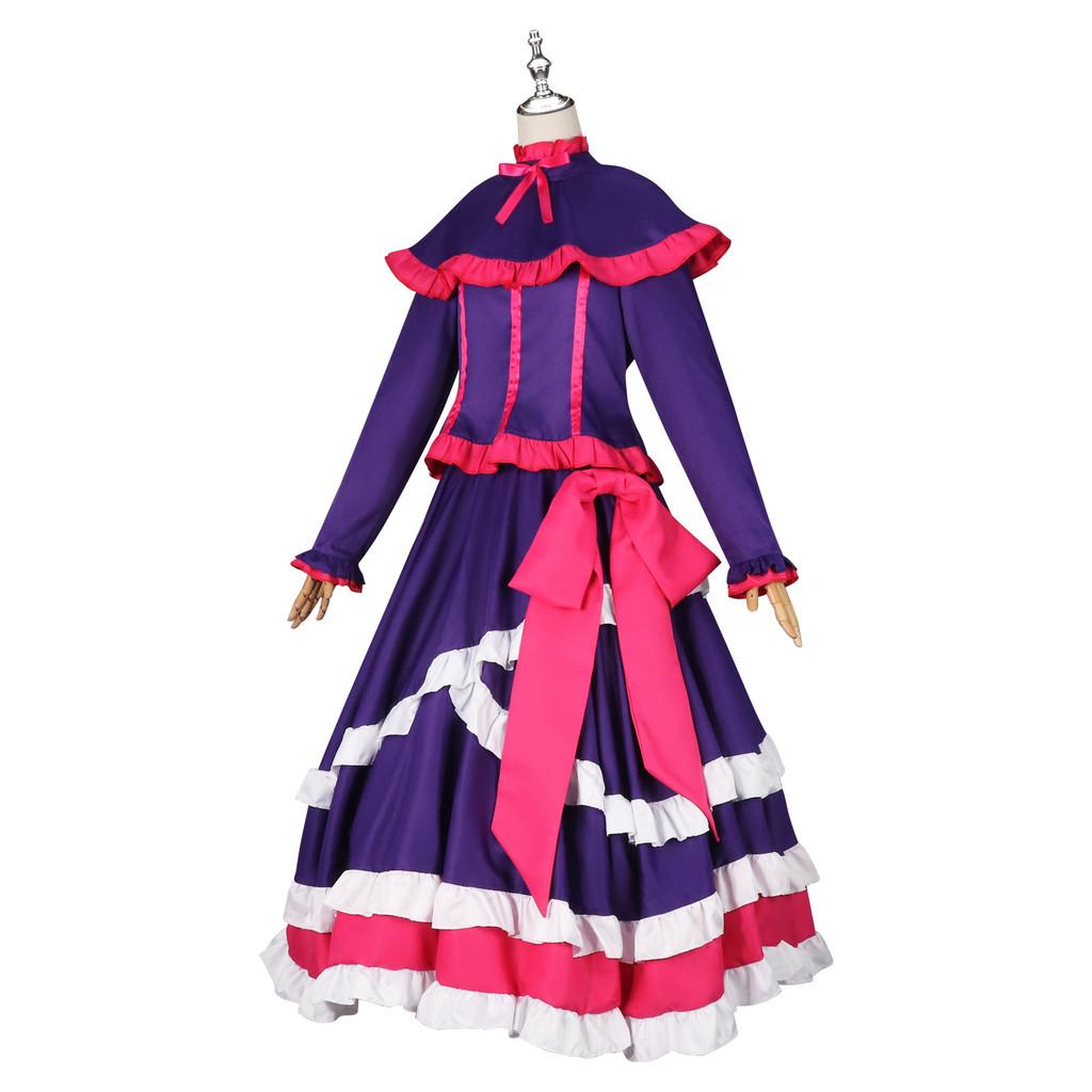 Overlord Shatia Cosplay Dress Vintage Anime Costume For Halloween And Cosplay Events