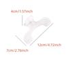1-4pcs Book Clip Reading Plastic Clip Prevent Page Turning Transparent Frosted Folder Fixed Notebook Piano Score Creative Tool