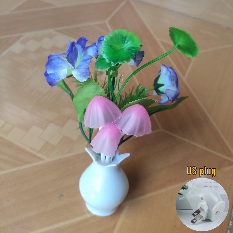 Multi-Color Changing Sensor Vase Night Light (EU/US Standard)
