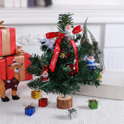 Tabletop Mini Christmas Tree Ornament Christmas Decoration Ornament Small Christmas Tree
