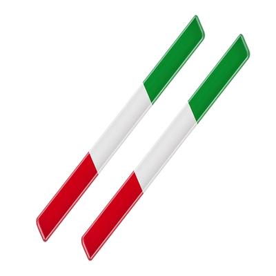 Italienische Flaggen Aufkleber für Auto - LKW Dekor Aufkleber - Auto Karosserie Aufkleber für