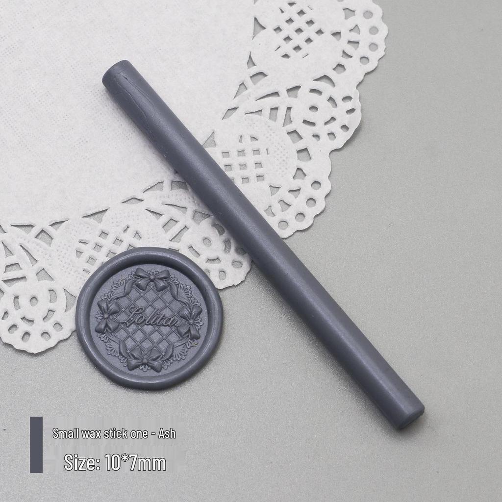 Bețișoare de Ceară de Sigiliu Mat Perlat, 125 Culori, 10x0.7cm, Compatibile cu Pistoale de Ceară, Culori Mixabile