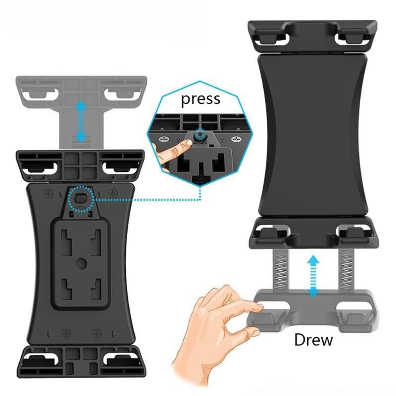 Universally Mobile Phone Holder Car Player Slot Accessories Car Phone Mount Navigation Brackets Stand