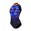 Womens/Ladies Abstract One Piece Swimsuit