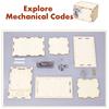 Diy Small Inventions Boys Handmade Mechanical Password Box Science Experiment Educational Tools Intellectual Development