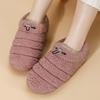 Slippers Woman Winter Warm Style Fluffy Slippers Fur Plush Women's Home Slippers Comfort Indoor Cotton Shoes Female Footwear