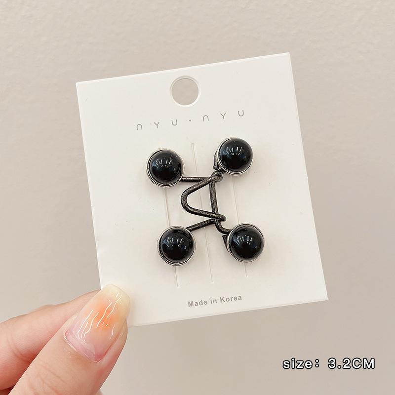 Women'S Brooch Set Tighten Waist Brooches For Women Skirt Pants Jeans Adjustable Waist Clip Metal Pins Clothing Accessories