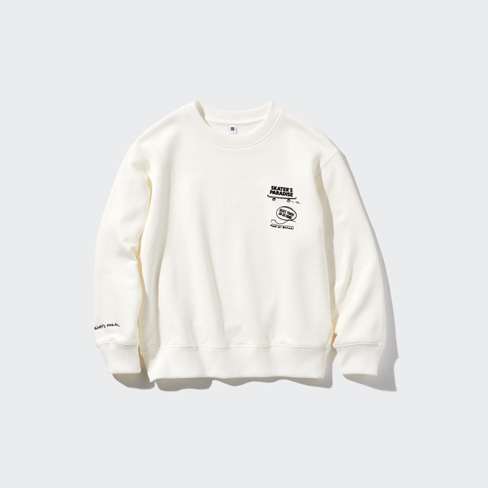 

ДЕТСКАЯ СВИТШОТ UNIQLO УЛЬТРА СТРЕЙЧ (ГРАФИКА)