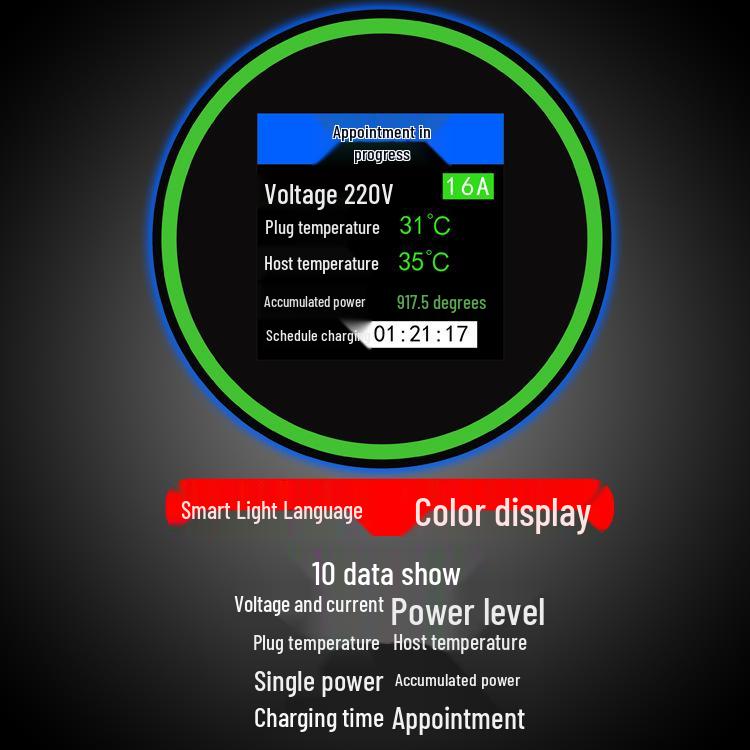 BYD Home Portable Electric Vehicle Charging Gun - Ground-Free Baotong