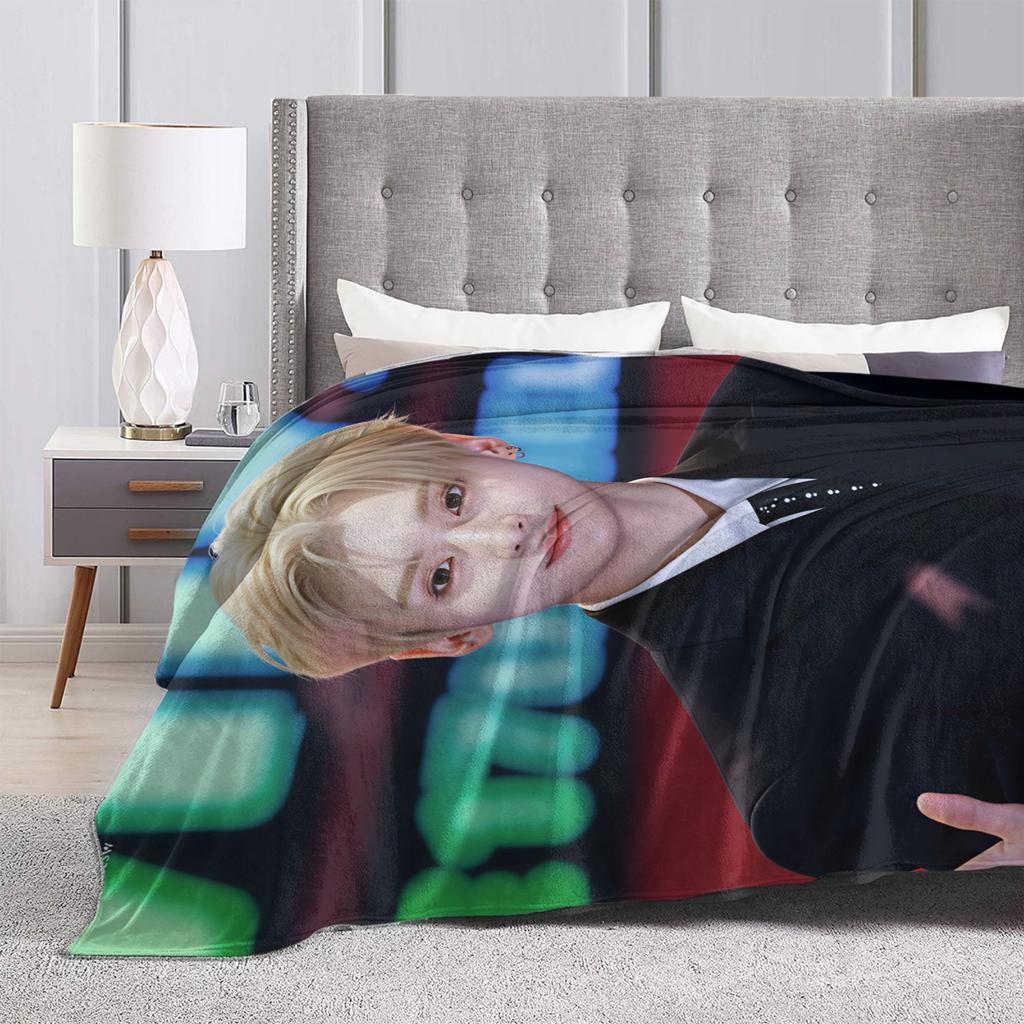Ald Sangwon Music Blanket Travel Office Flannel Throw Blanket For Bedroom Soft Warm Custom Quality Bedspread Birthday Gift