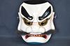 Vintage Japanese Susanoo-no-Mikoto for "Bicchu Kagura" Wood Carving Mask by Kiyomi