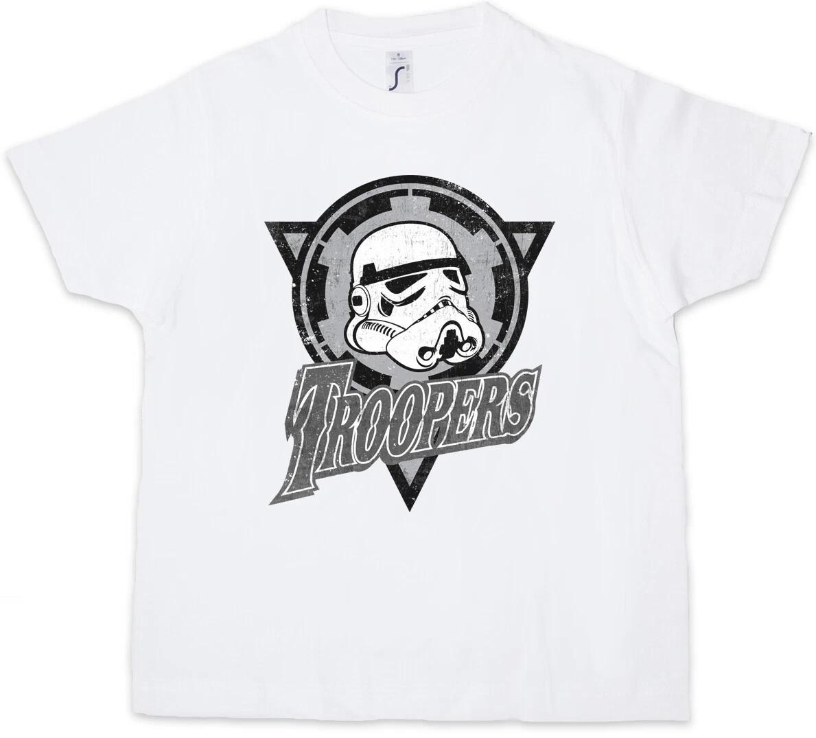 TROOPERS LOGO Kids Boys kids boys T-Shirt Dark Star Stormtrooper Imperial Guard Wars 160