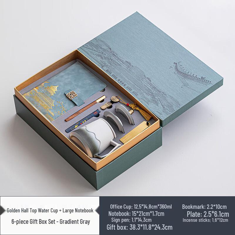 Palace Museum Cultural Tea Mug Set Large 6-piece set