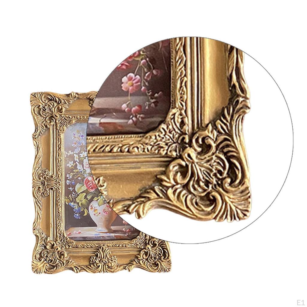 6inch Photo Frame 6.1×8inch Decoration for Travel Snapshots Fine Craftsmanship French Styled