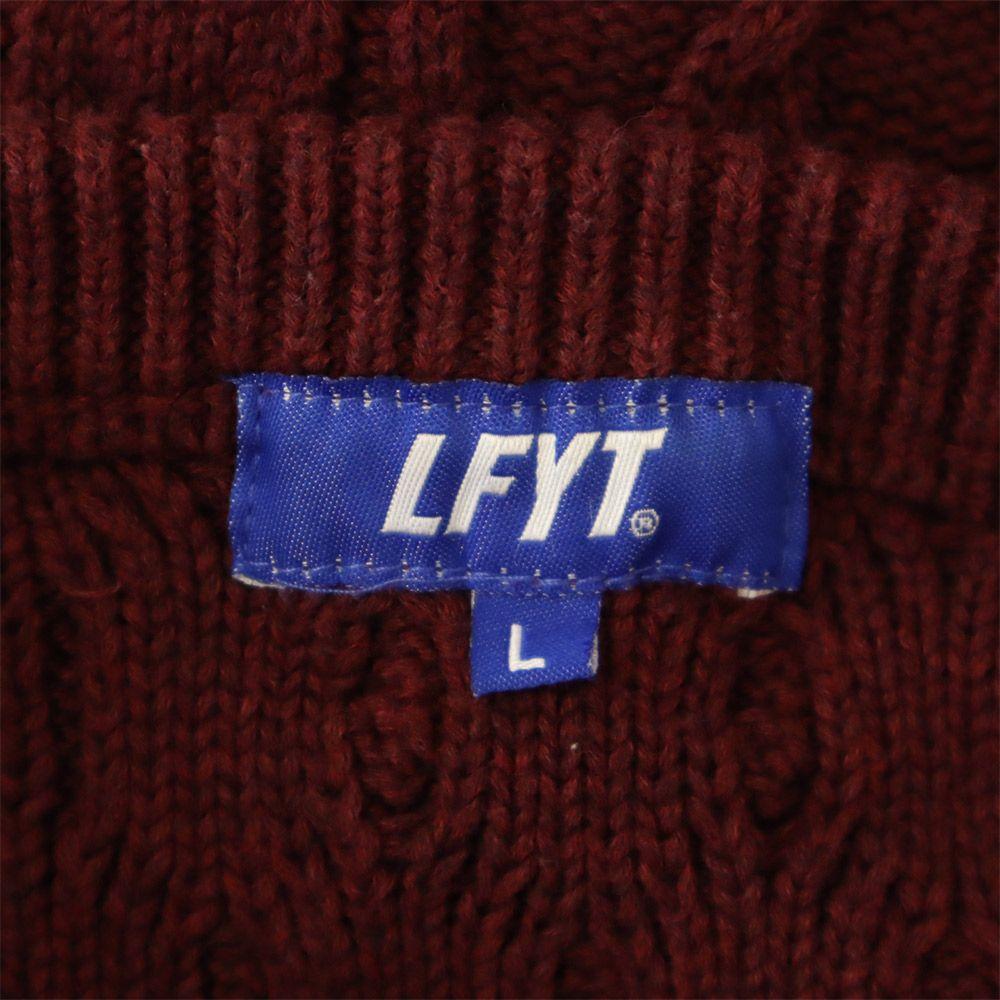 Lafayette Short Sleeve Knit L Bordeaux Series Logo Embroidery Men's Used