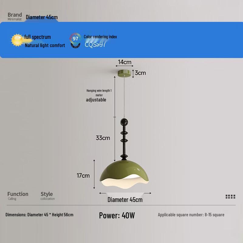 Nu-Style Cream Eggshell Pendant Lamp