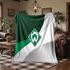 Werder Bremen Fußball Print Flanelldecke Weich Warm Sofa Bett Überwurfdecke Für Zuhause Büro Schlafzimmer