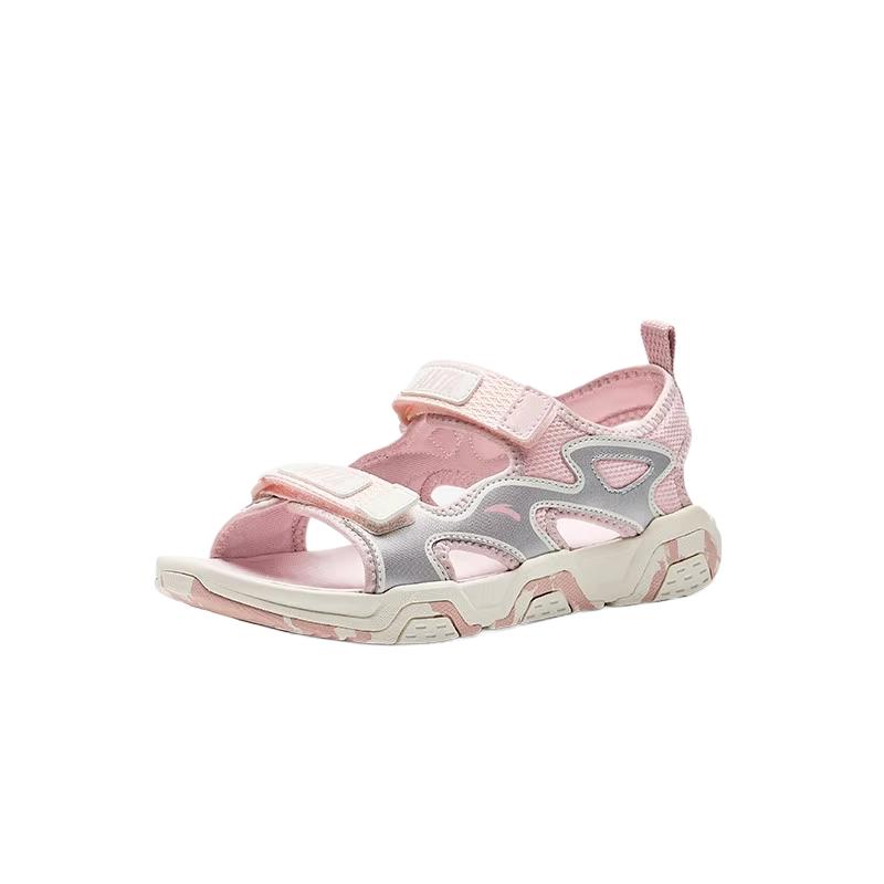 Anta Comfortable Versatile Fashionable Trendy Non-Slip Kids Sandals Kids sandals Pink 322536935R-3