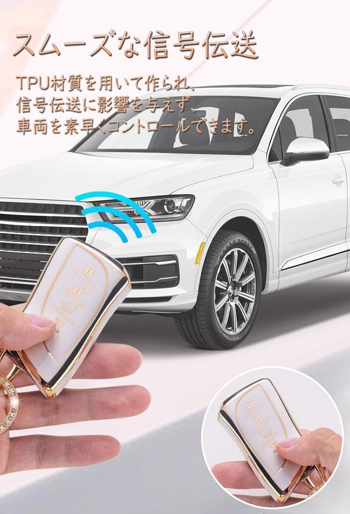 Ontto Toyota Key Holder, Key Case, Key Case, Prius, Corola, Hilux, Mark X, Mirai,