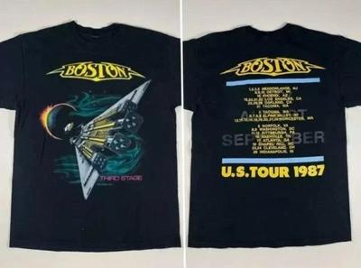 Boston Rock Band Concert Tour 1987 T-Shirt