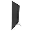 Photography Background Kit with 2x1.5m Adjustable T Shaped Backdrop Stand + 2x1.5m White Backdrop White Screen Backdrop