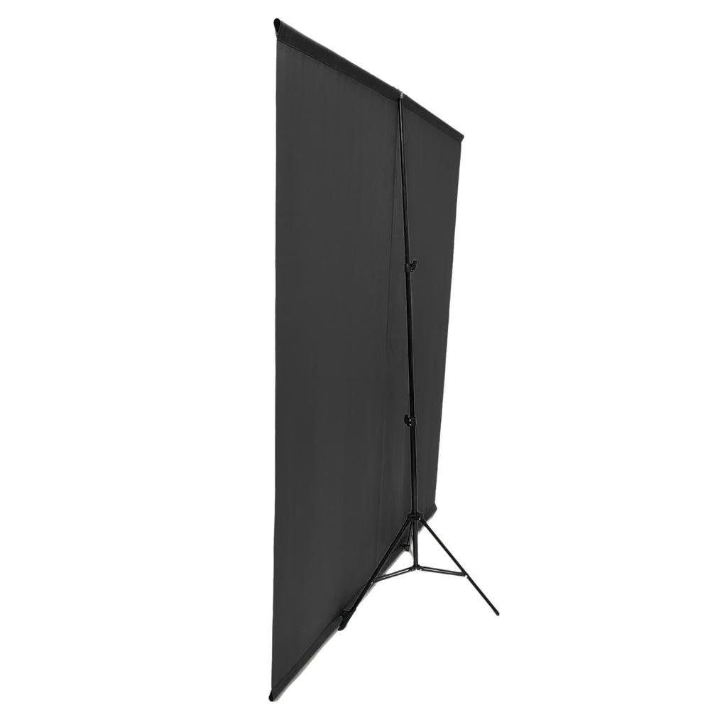 Photography Background Kit with 2x1.5m Adjustable T Shaped Backdrop Stand + 2x1.5m White Backdrop White Screen Backdrop