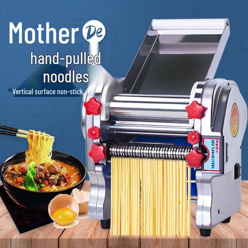 Automatic Stainless Steel Electric Dough & Noodle Press for Home & Small Business