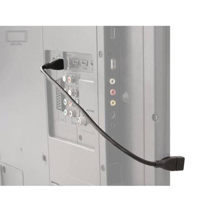 Rallonge de câble USB - DeLOCK - 35CM USB 2.0 - Noir - Souple - 35 cm