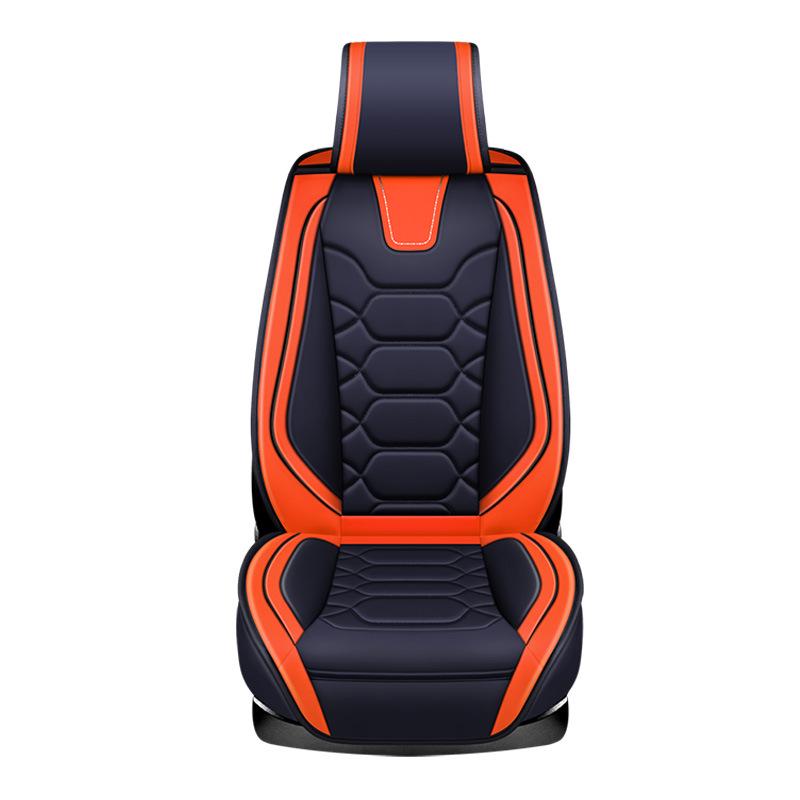 XDD Full Leather 9D Bodybuilding Car Seat Cushion - All-Season Sports Cover