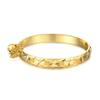 1PCS Gold Plated Fashion Bracelet For Boys & Girls Bells Heart Star Small Size Cuff Bangle Bracelet Jewelry Neww Year Gifts