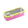 Eco Friendly Stainless Steel Lunch Box Removable Divided Lunch Box Travel Food Tray  Picnic