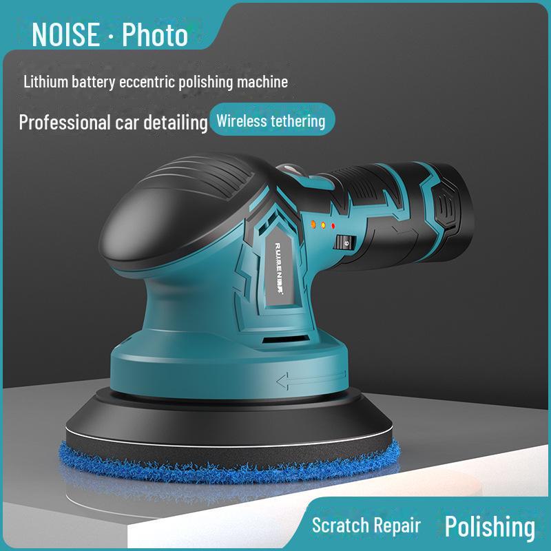 Anpassbare kabellose Wachs- und Poliermaschine – Betrieb mit Lithiumbatterie