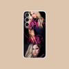 Avril Lavigne Clear Mobile Phone Case for Samsung Galaxy S25 S24 S23 S22 S21Plus FE Ultra Colorful Cover