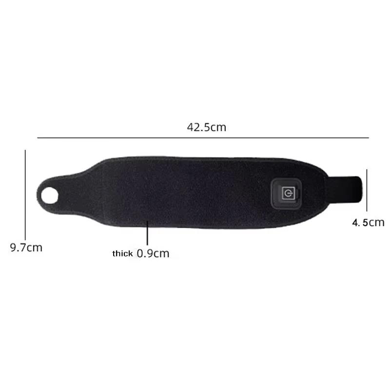Cordless Wrist Massager USB Rechargeable Wrist Brace Wrap with Massage for Wrist Carpal Tunnel Fatigue Relief for Home Office