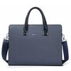 New Business Men's Bag Business Trip Portable Horizontal Briefcase Leather Single Shoulder Oblique Span Computer Bag