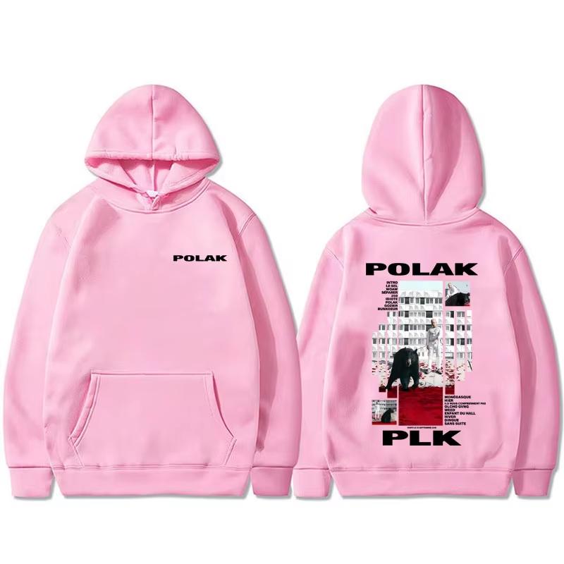 PLK Polak Grafisks Hūdijs Vintage Mazgāts