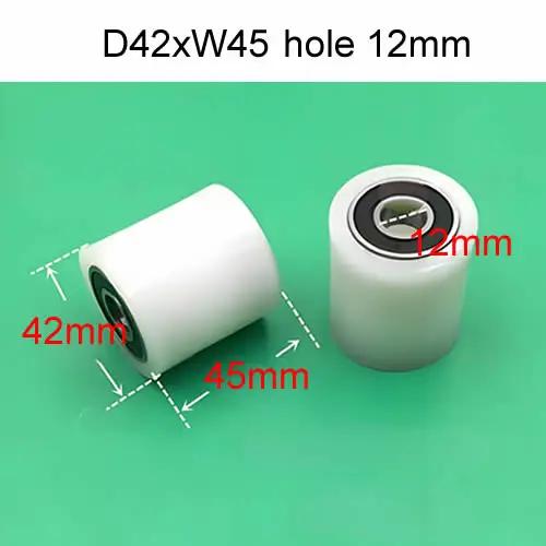 

Diameter 35mm 36mm 42mm 43mm 45mm 48mm 50mm Nylon Pulley with Maintenance Free Bearing Long Lasting for Home and Workshop Use
