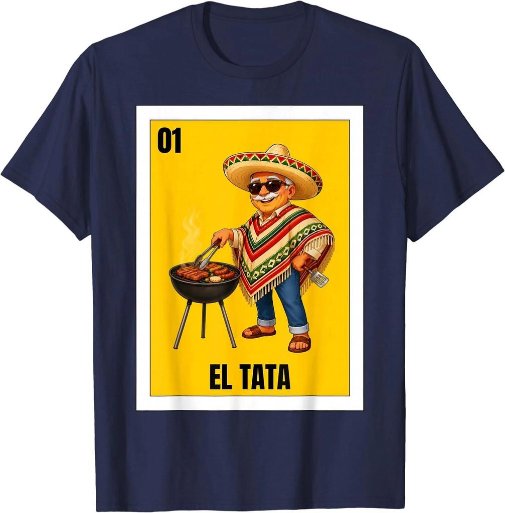 Funny Mexican Grandpa Design - El Tata T-Shirt
