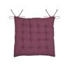 Padded Cotton Chair Seat 38 X 38 Cm Pop Colors Purple