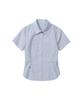 Sekeonmonollogeu W. Stripe Slim Half Shirt [Skyblue]_Sewsh001Skyblue