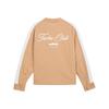 PUMA Porsche Legacy Lifestyle High Neck Loose Fit Striped Zip Long Sleeve Jacket Men jackets Warm-Beige 630266-10