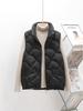Elegant Slim Sleeveless Vest for Middle-Aged Women - Autumn/Winter Collection